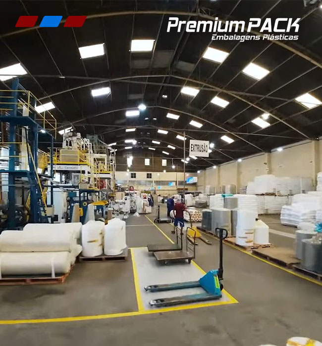 Fabricante De Embalagens Plásticas para linha de procução Fabricante De Embalagens Plásticas para linha de procução